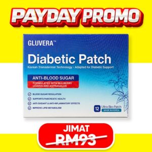 PAKEJ CEGAH ( 1 KOTAK GLUVERA DIABETIC PATCH )